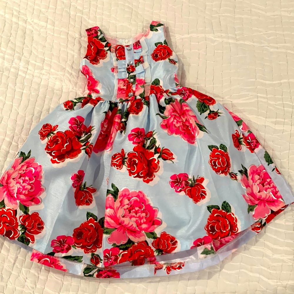 Designer dress for toddler girl